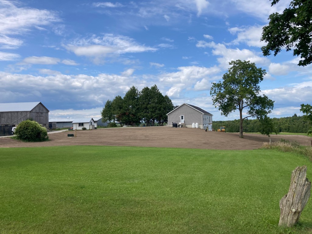 Mount Joy rd. Homeowner Farm house demolition, basement ex, septic, final grade